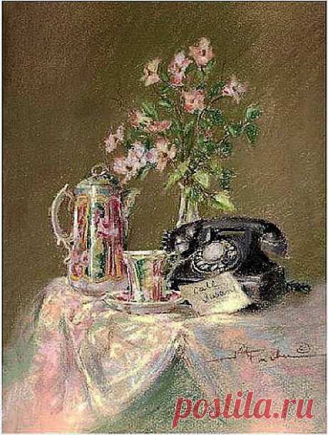 Kathryn Andrews Fincher (American, 1957) «Remember to Call»