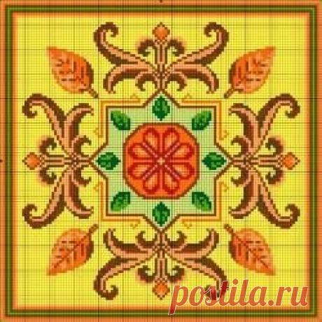 Схемы на подушечку