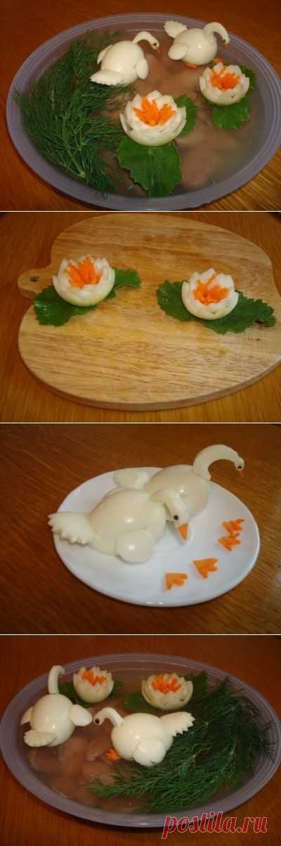 Украшение пошаговое для заливного