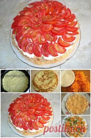 Лучшие кулинарные рецепты: Кабачковый торт