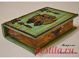 "Книга-дверь". Имитация чугуна и ржавчины - Ярмарка Мастеров - ручная работа, handmade