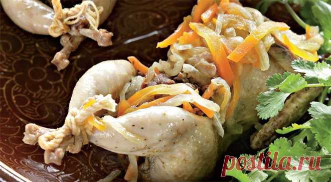 Фаршированные перепелки. Пошаговый рецепт с фото на Gastronom.ru