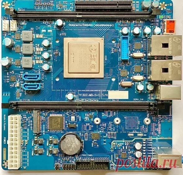 2020 июль. Начато производство первой российской материнской платы на процессоре Baikal-M: Российские компании «Эдельвейс», разработчик электроники, «Базальт СПО», разработчик линейки операционных систем «Альт» и «Байкал Электроникс», разработчик «систем на криcталле» на базе архитектур MIPS и ARM, объявляют о начале производства материнской платы в форм-факторе mini-ITX на базе отечественного процессора Baikal-M под управлением ОС «Альт»