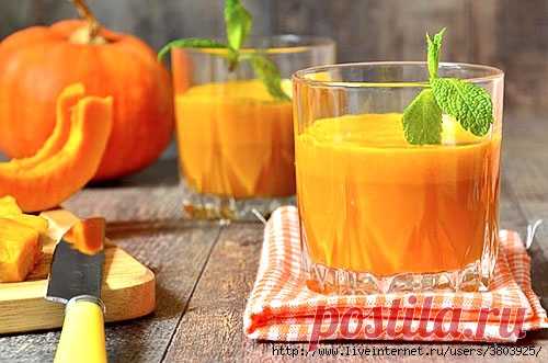 Полезный и вкусный тыквенный сок на зиму, как в истории о Гарри Поттере