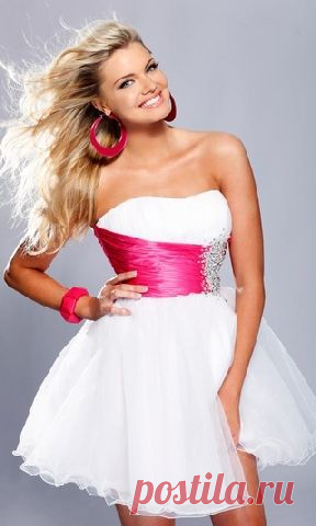 мини платье