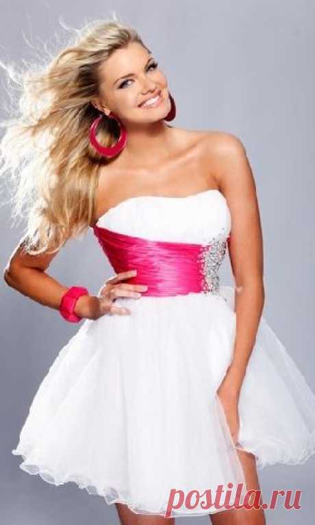 мини платье