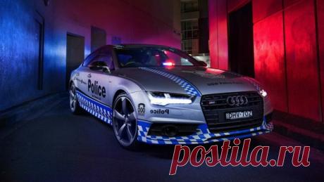 Австралийская полиция получила «заряженный» хэтчбек Audi S7 / Только машины
