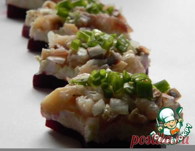 Закуска из сельди – кулинарный рецепт