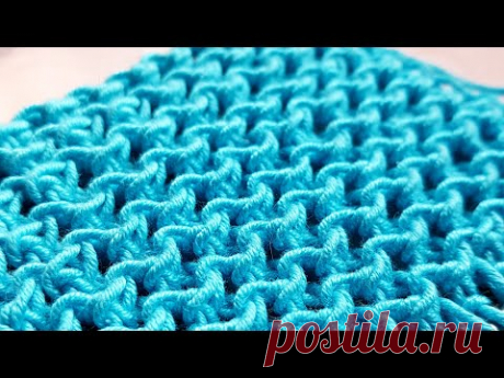 Knitting pattern ❤ Узор спицами ❤ strickmuster ❤ tricot ❤ how to knit ❤  tricô ❤  örgü deseni बुनना - YouTube