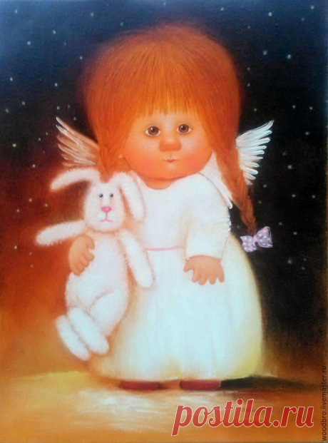 Д У Ш А
В груди, свернувшись в маленький комочек,
Живёт тихонько нежная душа.
От суеты забившись в уголочек,
Она плетёт из веры кружева.

И каждый день, как Божье наказанье,
В трудах земных с заката до зари,
Душа сидит усердно над вязаньем,
Вплетая в веру ниточки любви.
Таня Черненко