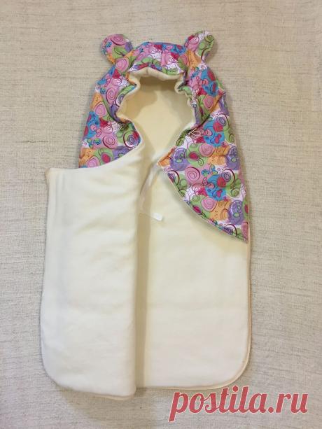 Конверт на выписку весна/осень &quot;Розовые вихри&quot;