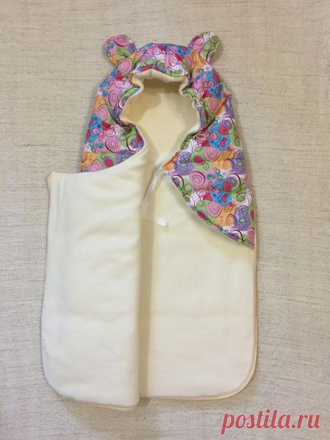 Конверт на выписку весна/осень "Розовые вихри"