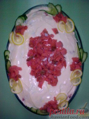 Рецепт: Салат "Боярский" на RussianFood.com