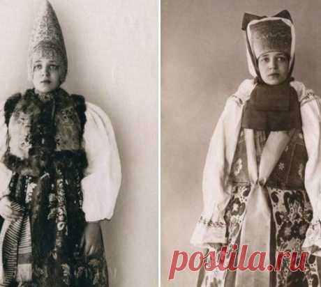 25 старинных фотографий роскошных русских красавиц в национальных костюмах