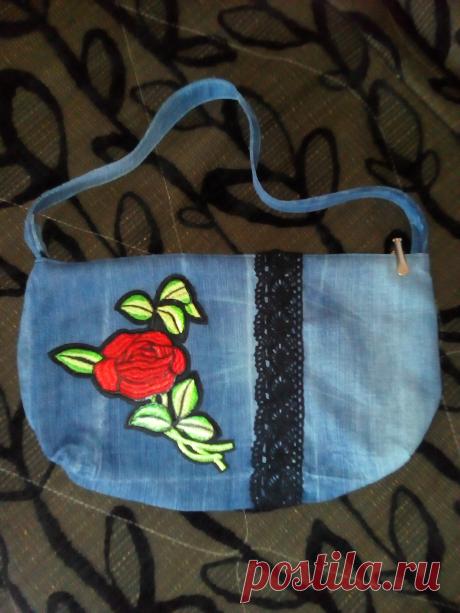 Джинсовая сумка, купить