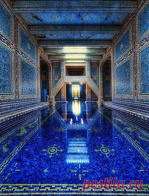 an indoor pool - what every home needs! | Lets Go For A Swim | Pinter…