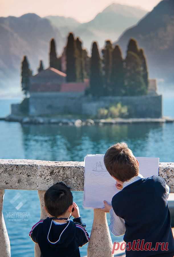 St.Dzorz island&church