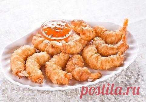 Креветки в тесте с тайским соусом рецепт с фото - 1000.menu