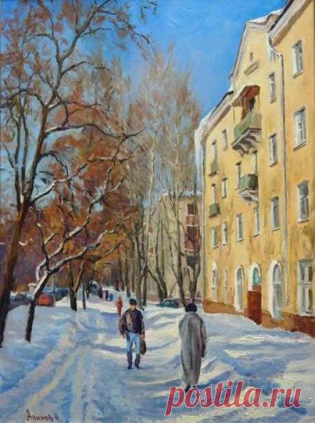 Реутов. Морозный день