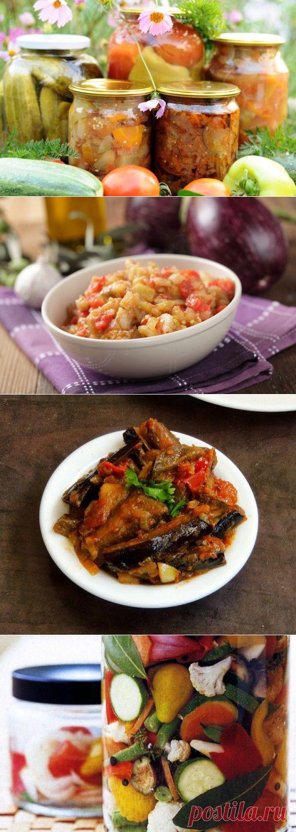 Заготовки из баклажанов: Три вкусные идеи -