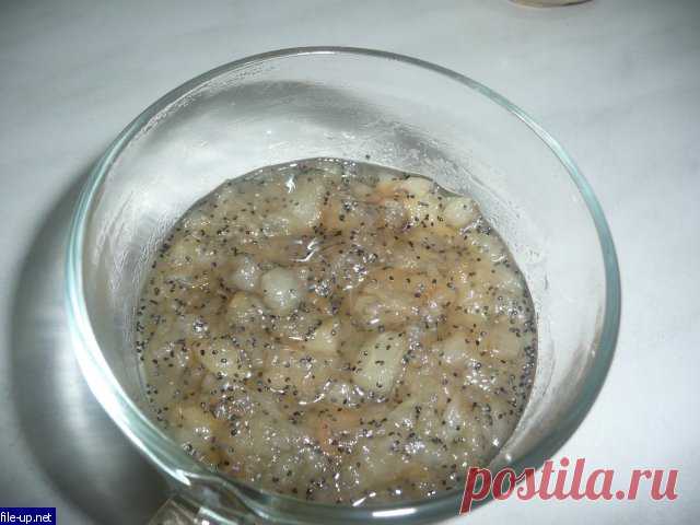 ВАРЕНЬЕ ИЗ ГРУШ С МАКОМ