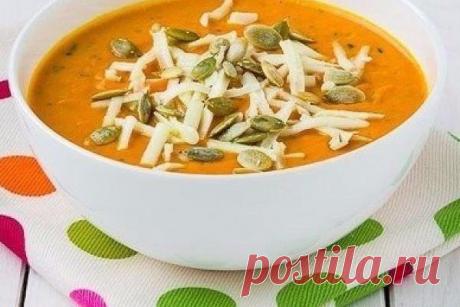 Яркий крем-суп для изысканных особ!