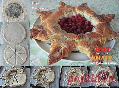 Украшение пирогов и разделка теста