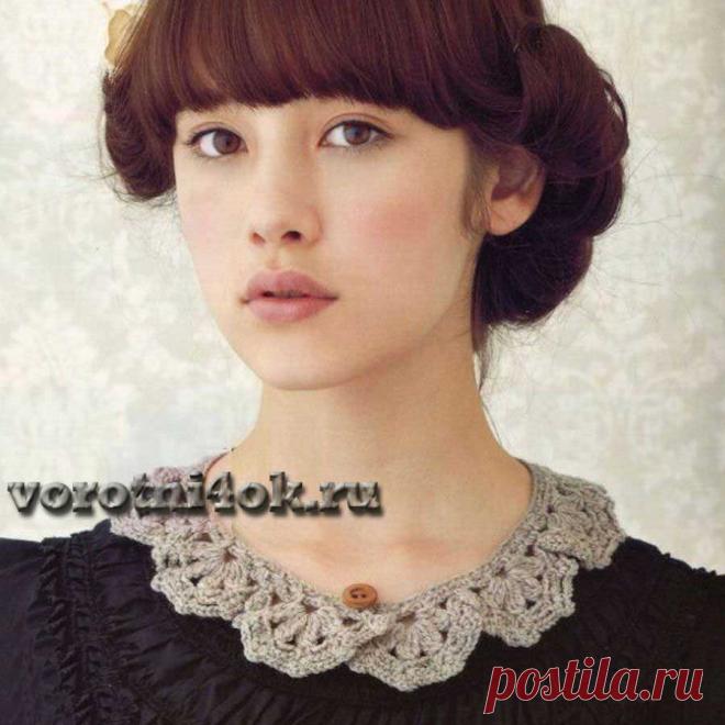 Воротничок Веерочки