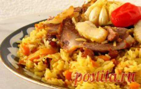Вкусный плов с говядиной и грибами в мультиварке
