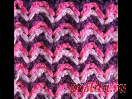 Crochet : Punto Fantasia en Colores