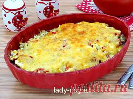 Мясо по-французски с картошкой и помидорами в духовке | Простые рецепты с фото