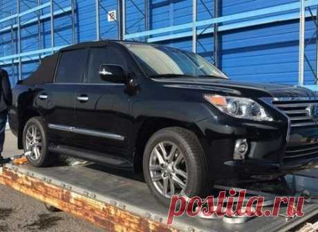 Необычный Lexus LX 570 Convertible