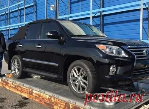 Необычный Lexus LX 570 Convertible
