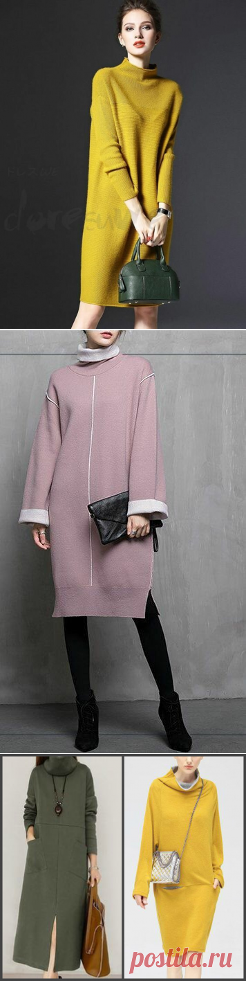 Зимние платья на каждый день. Тепло и красиво. | SVETLIFE | Яндекс Дзен