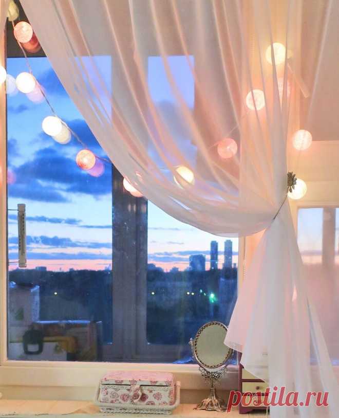 Необычные и просто красивые прихваты для штор