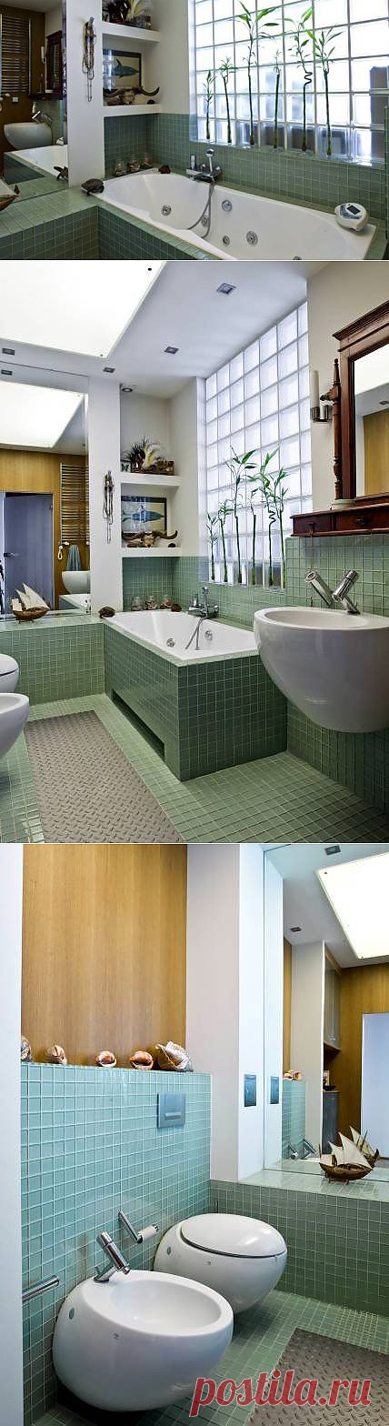 Ложное окно в вашей ванной фото | Дом Мечты