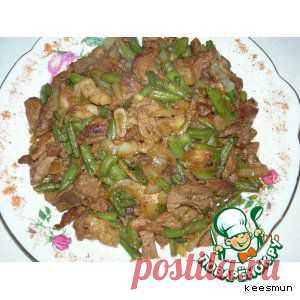 Свинина с фасолью - кулинарный рецепт