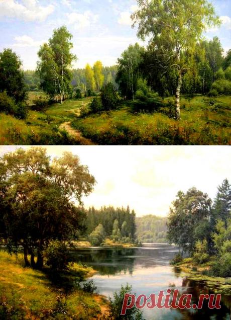 Игорь Прищепа - русский пейзажист из Казани