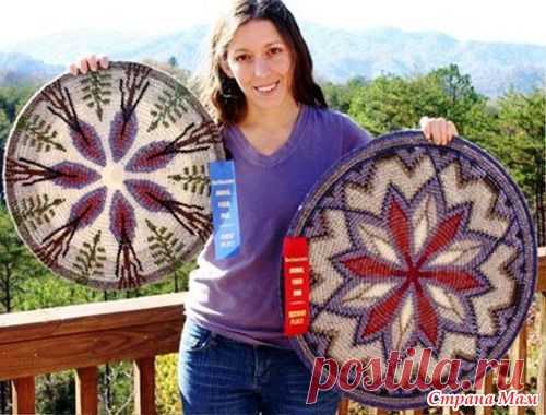 Начинаем вязать жаккард. Урок 1. - Все в ажуре... (вязание крючком) - Страна Мам