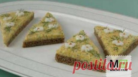 Гренки с кремом из творга и тунца. - кулинарный рецепт. Миллион Меню