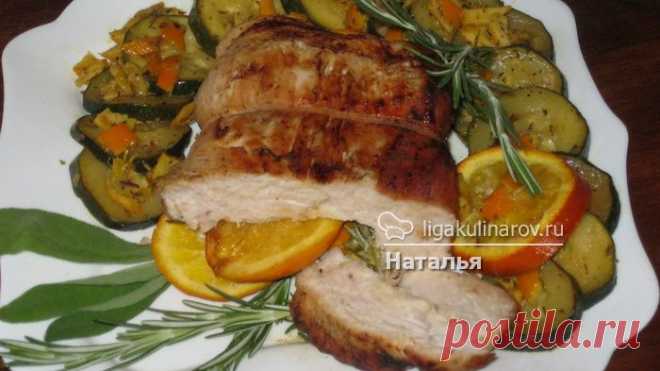Индейка по-средиземноморски в апельсиновом соусе – рецепт с фото от Лиги Кулинаров, пошаговый рецепт
