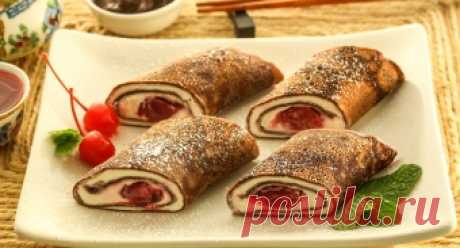 Шоколадные роллы - рецепт приготовления от Простоквашино