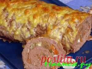 Мясной рулет "Удиви гостей" » Наемся.ру