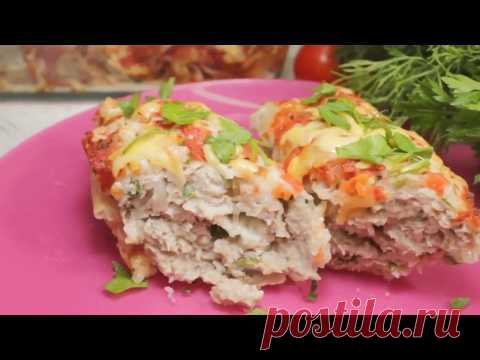 Это так просто - ФАРШ завернуть рулетом и запечь, но как же вкусно.