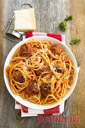 Рецепт идеальной пасты с мясными шариками!