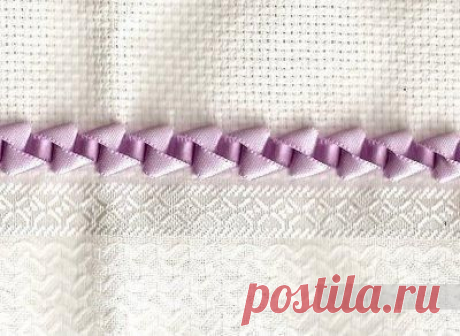 Декоративный шов лентами (Diy) / Декор / ВТОРАЯ УЛИЦА