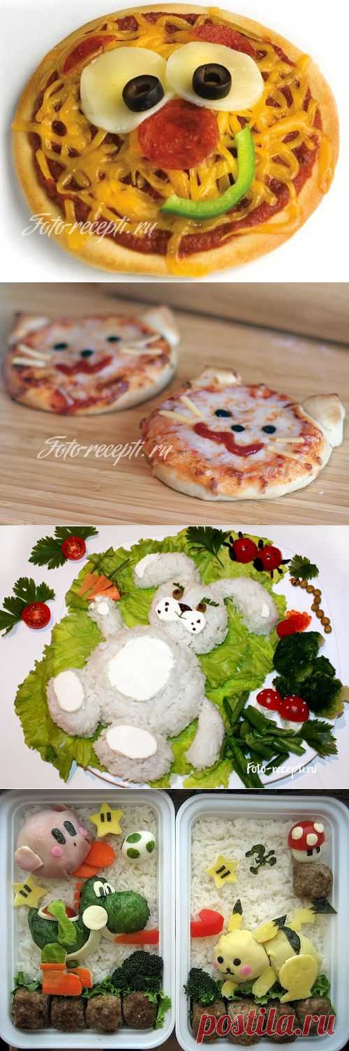 Детское праздничное меню.