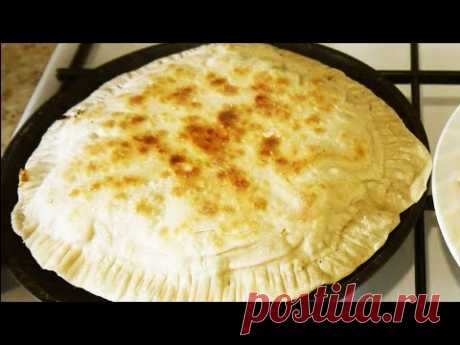 ЛЕПЕШКИ ЧУДУ  С ТВОРОГОМ И ЗЕЛЕНЬЮ/  НА СУХОЙ СКОВОРОДЕ