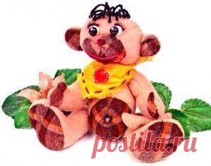 ВЫКРОЙКИ ОБЕЗЬЯНОК-СИМВОЛ 2016 ГОДА!!! | 121 фотография