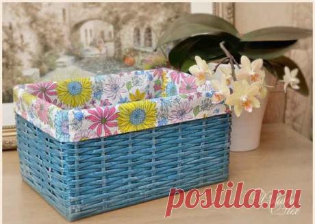 Коробки-плетёнки